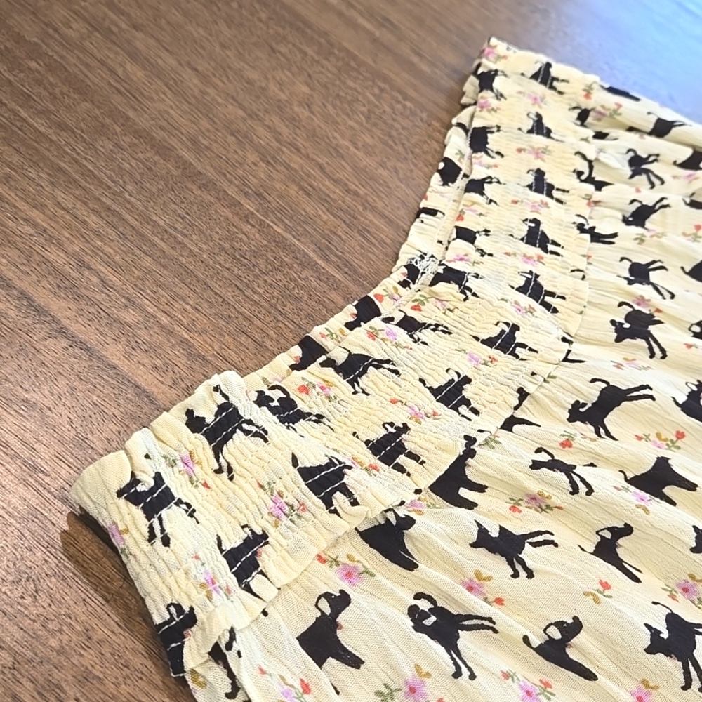 NATURAL LIFE Black and Pink Patterned Pajama Pants - Picture 9 of 14